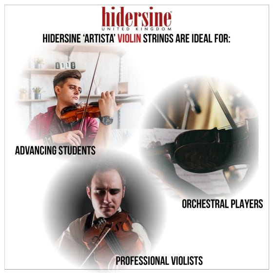 Hidersine Artista Violin String Set (4/4)