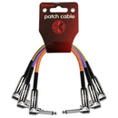 Kirlin Fabric Patch Cable 6 inch (3 Pack)