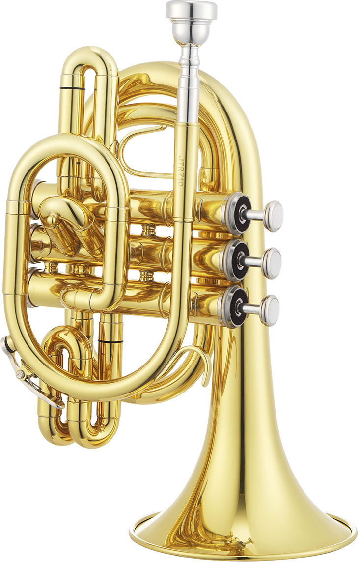 Jupiter JTR710 Bb Pocket Trumpet Lacquered