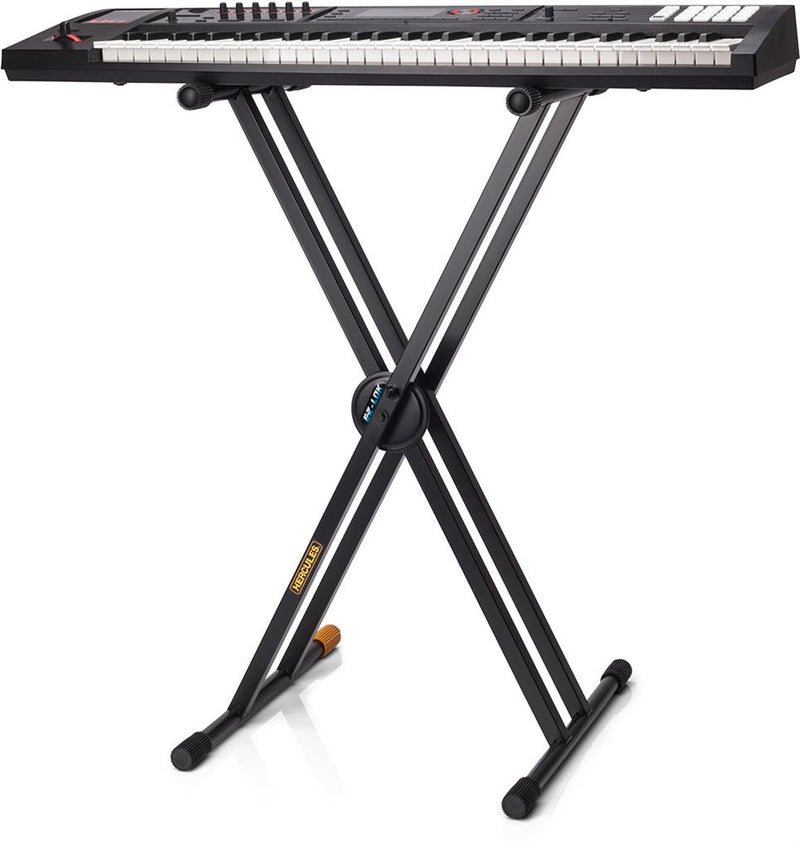 Hercules Double Braced Keyboard Stand KS120B