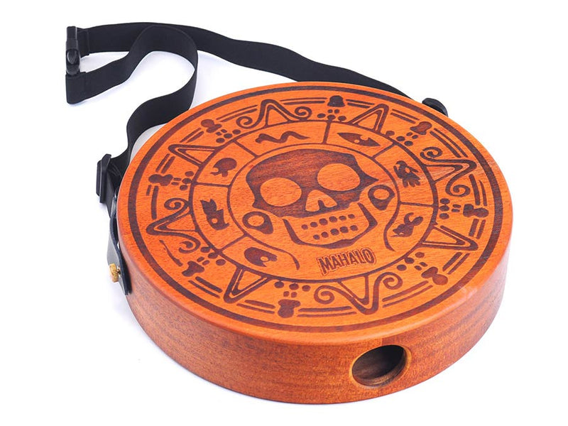 Mahalo Lap Top Cajon with Strap and Bag - Pirate Design