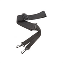 D'Addario Woven Banjo Strap with Clips - Black