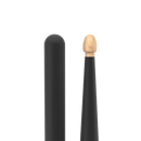 Promark Rebound ActiveGrip Hickory Drumstick - 5AB (Wood Tip) - Black