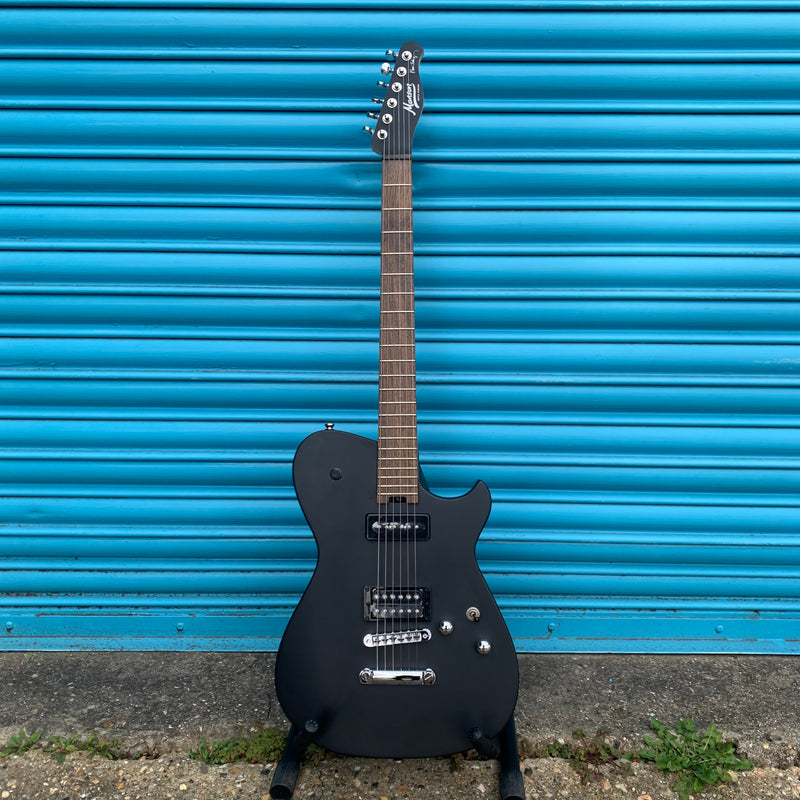 Manson Meta Series MBM-2P Satin Black Electric Guitar