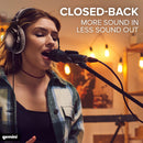 Gemini DJX-1000 Professional DJ Monitoring Headphones - Soft Pads