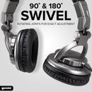 Gemini DJX-500 Professional DJ Headphones - Soft Ear Pads