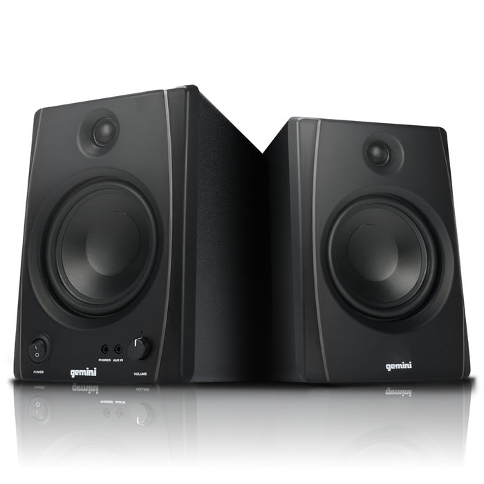Gemini Sound SMX-5BT 5" Bluetooth Studio Monitor Speakers - 200W