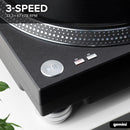 Gemini TT-1200 Professional Belt Drive Turntable with USB