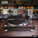Gemini TT-1200 Professional Belt Drive Turntable with USB