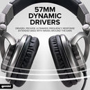 Gemini DJX-500 Professional DJ Headphones - Soft Ear Pads