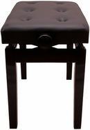 Montford MFPB02BK Piano Bench - Adjustable Height