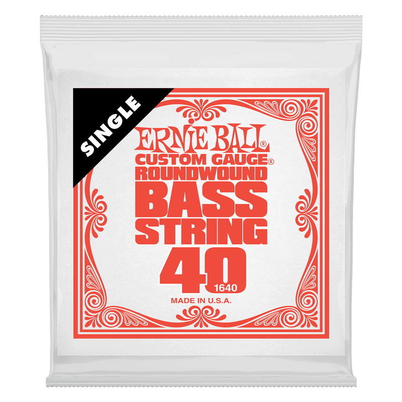 Ernie Ball Single Nickel Roundwound Bass String