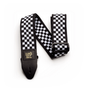Ernie Ball JACQUARD STRAP - BLACK AND WHITE CHECKERED