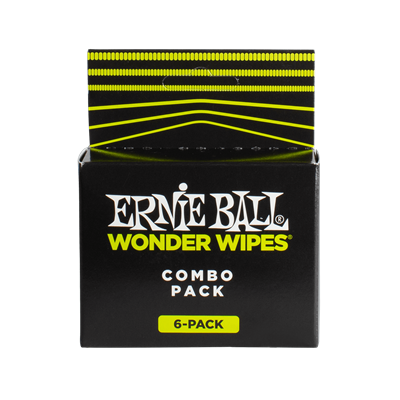 Ernie Ball Wonder Wipes Combo (6-Pack)