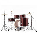 Pearl Export Black Cherry Glitter 5 Piece Drum Kit including Sabian SBR Cymbals (22", 10", 12", 16", 14" snare)