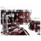 Pearl Export Black Cherry Glitter 5 Piece Drum Kit including Sabian SBR Cymbals (20", 10", 12", 14", 14" snare)