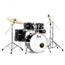 Pearl Export Jet Black 5 Piece Drum Kit including Sabian SBR Cymbals (20", 10", 12", 14", 14" snare)