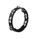 Meinl Tour Tambourine, Steel Jingles, Black 8"