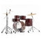 Pearl Export Black Cherry Glitter 5 Piece Drum Kit including Sabian SBR Cymbals (20", 10", 12", 14", 14" snare)