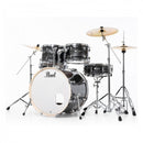 Pearl Export Graphite Silver Twist 5 Piece Drum Kit including Sabian SBR Cymbals (22", 10", 12", 16", 14" snare)