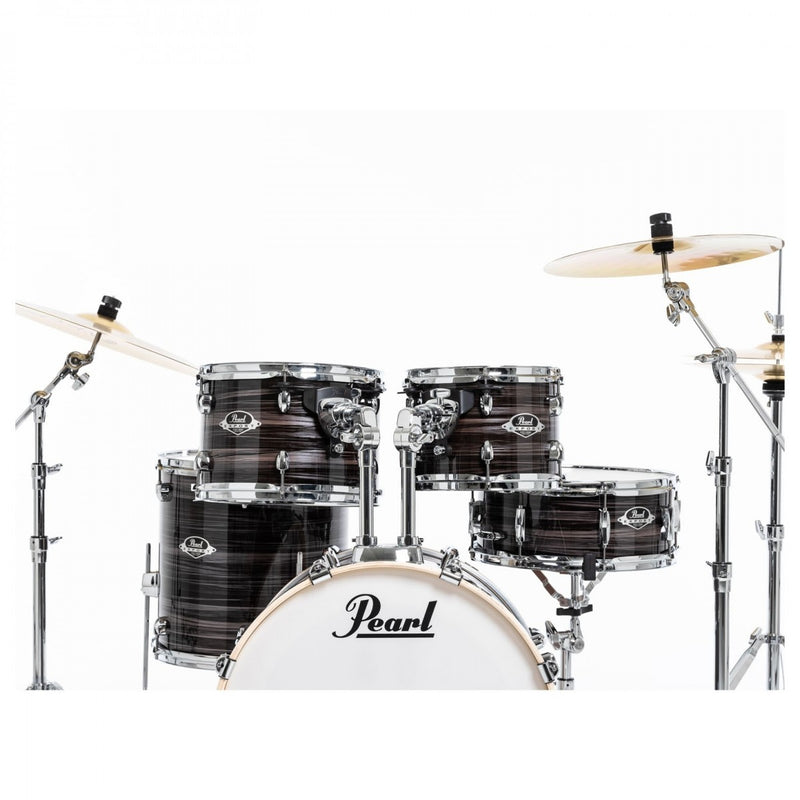 Pearl Export Metallic Amethyst Twist 5 Piece Drum Kit including Sabian SBR Cymbals (20", 10", 12", 14", 14" snare)