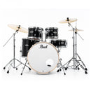 Pearl Export Jet Black 5 Piece Drum Kit including Sabian SBR Cymbals (22", 10", 12", 16", 14" snare)