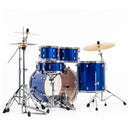 Pearl Export High Voltage Blue 5 Piece Drum Kit including PX Cymbals (22", 10", 12", 16", 14" Snare)