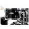 Pearl Export Jet Black 5 Piece Drum Kit including Sabian SBR Cymbals (20", 10", 12", 14", 14" snare)