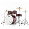 Pearl Export Black Cherry Glitter 5 Piece Drum Kit including Sabian SBR Cymbals (22", 10", 12", 16", 14" snare)