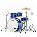 Pearl Export High Voltage Blue 5 Piece Drum Kit including PX Cymbals (22", 10", 12", 16", 14" Snare)