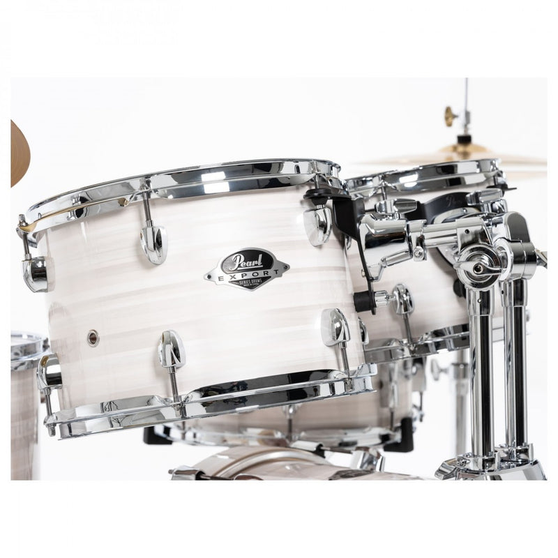 Pearl Export Slipstream White 5 Piece Drum Kit including Sabian SBR Cymbals (20", 10", 12", 14", 14" snare)