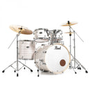 Pearl Export Slipstream White 5 piece drum Kit including Sabian SBR cymbals (22", 10", 12", 16", 14" snare)