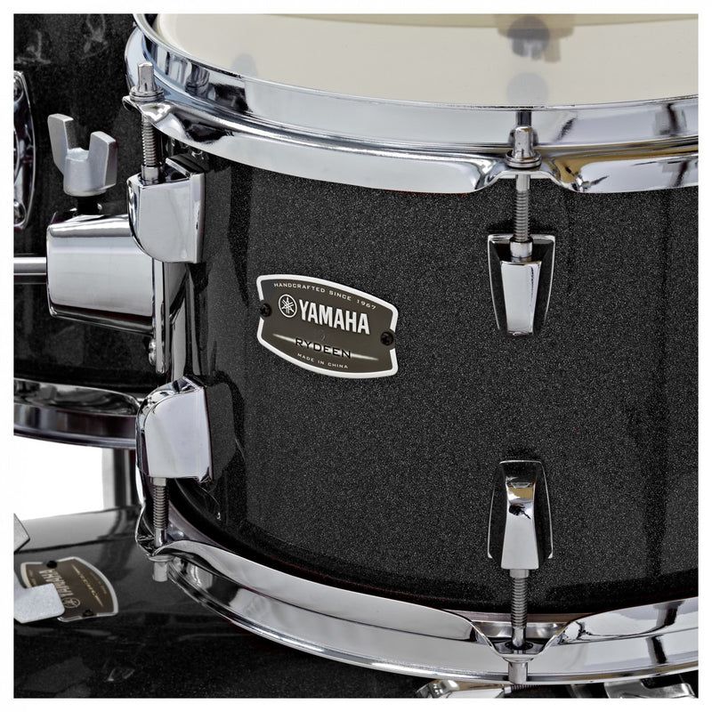 Yamaha Rydeen Black Glitter 22" Shell Pack with Hardware and Cymbals – Sutton Music Centre
