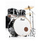 Pearl Export Jet Black 5 Piece Drum Kit including Sabian SBR Cymbals (22", 10", 12", 16", 14" snare)