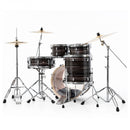 Pearl Export Metallic Amethyst Twist 5 Piece Drum Kit including Sabian SBR Cymbals (20", 10", 12", 14", 14" snare)