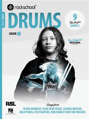 Rockschool Drum Exam Book - Grade 3 (2024)