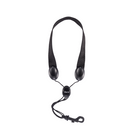 Rico Fabric Sax Strap with Plastic Snap Hook (Black)