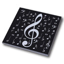 Music Notes Square Journal