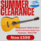 Tanglewood TW40-D-AN-E Dreadnaught Style Electro-Acoustic Guitar  Inc. Polyfoam Case