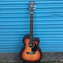 Vintage VEC300SB Stage Series 'Folk' Cutaway Electro-Acoustic Guitar Sunburst