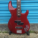 (Pre Owned) Yamaha BB614 Active Bass Guitar Raspberry Red