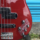 (Pre Owned) Yamaha BB614 Active Bass Guitar Raspberry Red