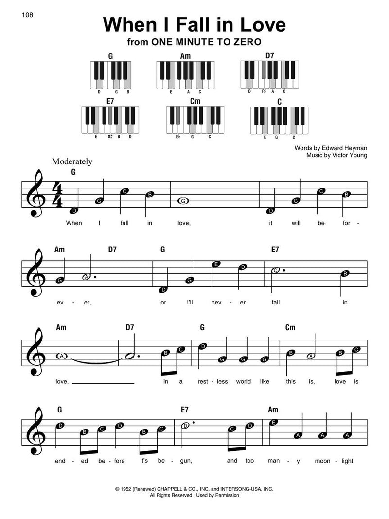 Best Songs Ever for Piano (Super Easy Arrangement)