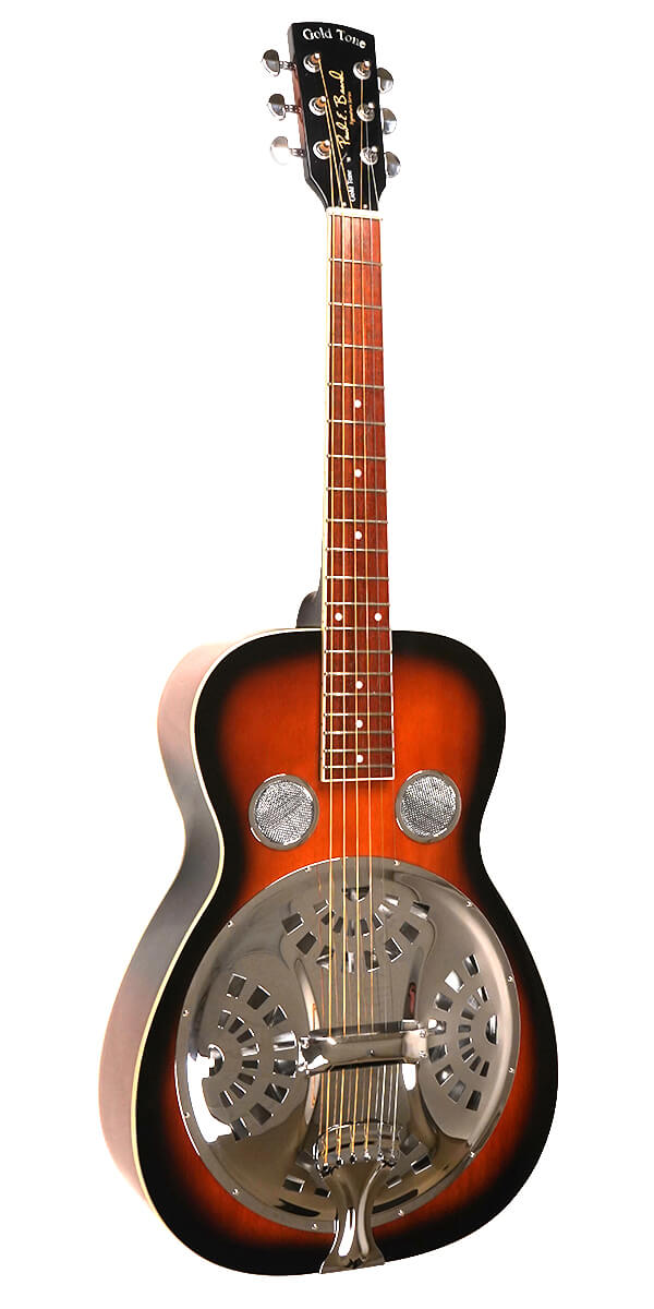 Gold Tone PBR: Paul Beard Signature-Series Roundneck Resonator Guitar with Hard Case