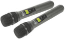 Citronic Tuneable Dual UHF Handheld Microphone System