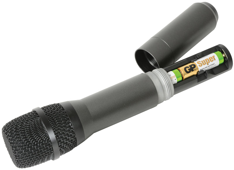 Citronic Tuneable Dual UHF Handheld Microphone System