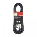 Stagg S Series 6.3mm Jack to 6.3mm Jack cable (DL)