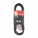 Stagg S Series Twin Male RCA to Twin Male RCA Cable
