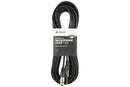 Chord Essential Series Microphone Lead (Female XLR to Mono 6.3mm Jack Cable)