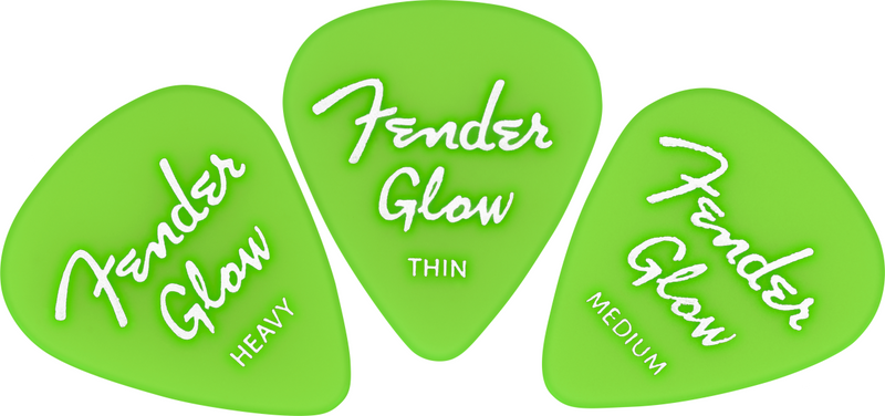 Fender Glow in the Dark Picks